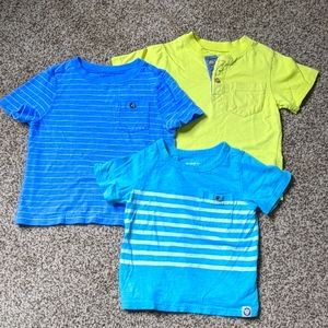 3 short sleeve boy shirts, 18-24 months